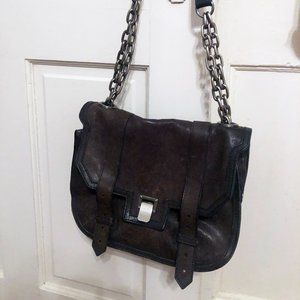 RARE VINTAGE Proenza Schouler PS1 Messenger Bag with Chain Strap